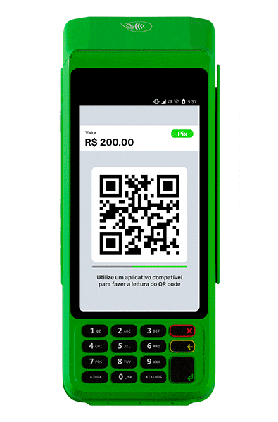 Maquininha de cartão T3 Smart do Ton